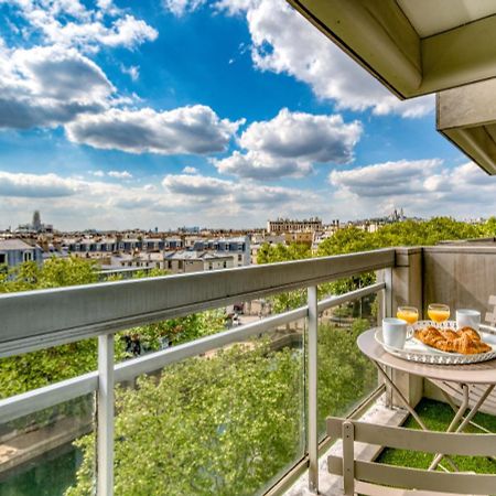 825 - Panoramic View In Paris Olympic Games 2024 Apartment Exterior photo