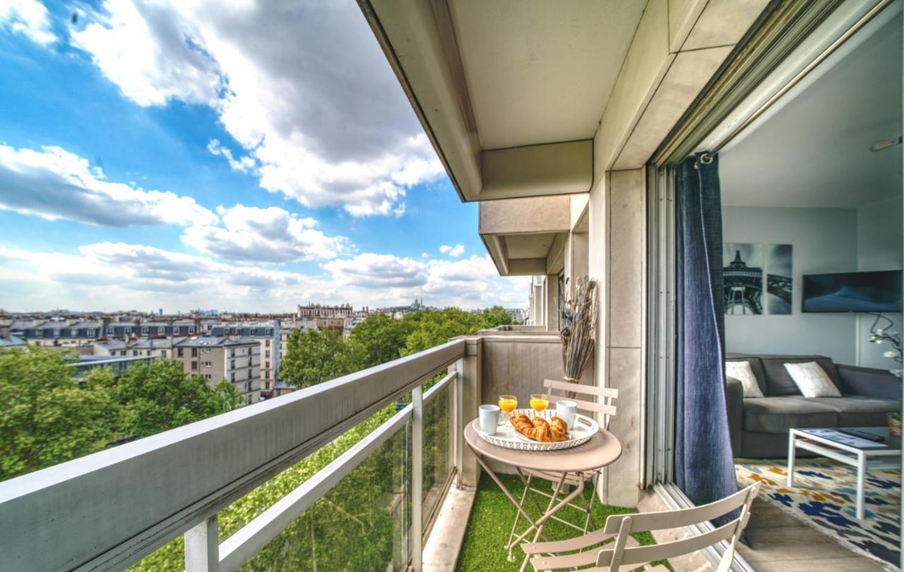 825 - Panoramic View In Paris Olympic Games 2024 Apartment Exterior photo